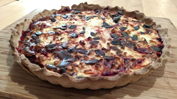 Tarte betterave-fêta